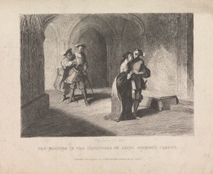 O Encontro no Claustro da Capela de São Jorge 作： Tony Johannot