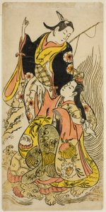 現代版浦島太郎 作： Torii Kiyomasu II