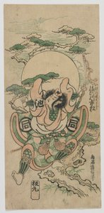 The Actor Sanogawa Ichimatsu I as Ike no Shoji, Edo period, 1747 (colour woodblock print) 作： Torii Kiyomasu II