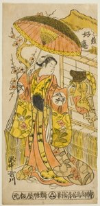 てぇ あｃとｒ 滝中 歌川 （河川） 作： Torii Kiyomasu II