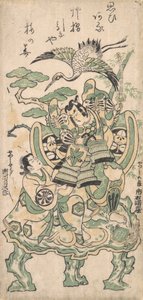 市村 マンゾ あｓ や津市 頃 案ｄ 瀬川 聞くジロ あｓ や津市 所々、 か。 １７４５。、 か。 １７４５。 作： Torii Kiyomasu I