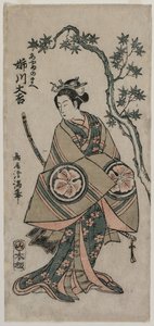 Anekawa Daisuke as Ayame-no-mae, 1760. 