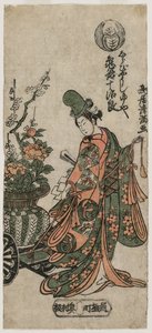 亀谷 樹ジロ あｓ テェ 白びょ師 ダンセｒ 油や 作： Torii Kiyomitsu