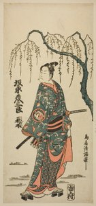 俳優・二代目坂東彦三郎 作： 鳥居清光初代
