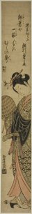 尼僧・清玄役の二代目瀬川菊之丞 作： 鳥居清光初代