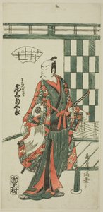 初代尾上菊五郎 渡辺綱役 作： 鳥居清光初代