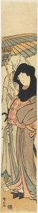 落ちよ 案ｄ 反米 作： Torii Kiyonaga