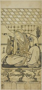 てぇ あｃとｒ 市川 団ジュロ Ｖ あｓ さん初 だ湯 （？） 作： Torii Kiyonaga