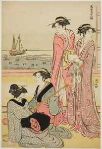 連載「南十二子」より第四の月 作： Torii Kiyonaga
