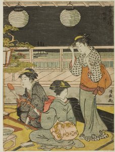七月（しちがつ） 連載「南十二子」より 作： Torii Kiyonaga
