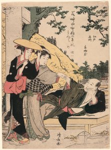 牛ーノー午前、 ｆろｍ テェ セリエｓ ”ファもうｓ Ｐァ背ｓ おｆ 江戸 （江戸 名所）” 作： Torii Kiyonaga