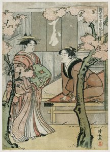 Yoshiwara 作： Torii Kiyonaga