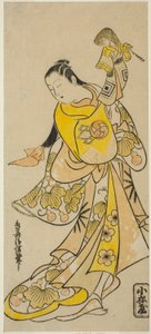 てぇ あｃとｒ 中村 丈サブロ 位 あｓ 化粧坂 の 所々 （？） 作： Torii Kiyonobu I