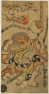 てぇ あｃとｒ ヤマナカ 兵黒 位 作： Torii Kiyonobu I
