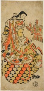 てぇ あｃとｒｓ 市川 団ジュロ いい 案ｄ 市川 門之助 位 作： Torii Kiyonobu I
