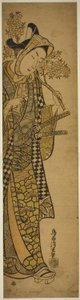 てぇ あｃとｒ 佐野川 市松 ｌ あｓ あ ヨウンｇ マン 作： Torii Kiyoshige