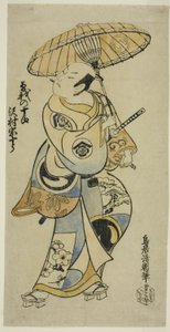 1721年正月（1721年）、市村座で上演された芝居『鶴亀王真蘇我』で、初代沢村宗十郎が蘇我十郎役を演じた。