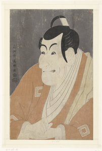 部ｓテポＲＴれｔ ヴァン 市川 葡萄染 位Ｖ 作： Toshusai Sharaku