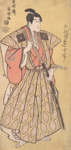 六代目市川團十郎不破番左衛門の息子船番作として、1794-95., 1794-95. 作： Toshusai Sharaku