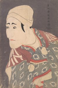 1794 年 5 月、歌舞伎役者 森田寛也 8 世、芝居「... のメドレー」で駕籠担ぎ。 作： Toshusai Sharaku