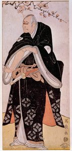 寛政6年（1794）頃の役者・嵐豊蔵を描いたもの。写楽東洲斎（1794-1795）による日本の版画。パリ、ギメ美術館、国立アジア美術館 作： Toshusai Sharaku