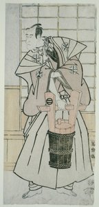 三代目市川駒蔵の新田義貞、実は小山田太郎高家』市川駒蔵llI役 作： Toshusai Sharaku