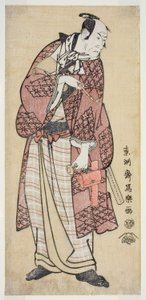 The Actor Matsumoto Koshiro IV as the Wealthy Bumpkin from Yamato, Actually Magoemon of Ninokuchi Village (Yondai-me Matsumoto Koshiro no Yamato no Yabo Daijin, jitsuwa Ninokuchi-mura Magoemon) 作： Toshusai Sharaku