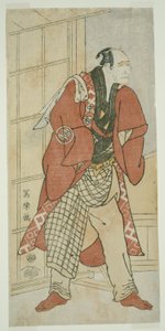 The Actor Nakajima Wadaemon as Migawari no Jizo, the Master of the House, from Inamuragasaki in Kamakura (Nakajima Wadaemon no Kamakura Inamuragaasaki no yanushi, Migawari no Jizo) 作： Toshusai Sharaku