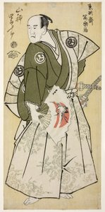 山科四郎十郎の名古屋三左衛門』（錦絵・細判