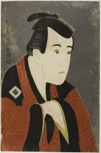 田辺文蔵役に三代目市川彌生。 作： Toshusai Sharaku