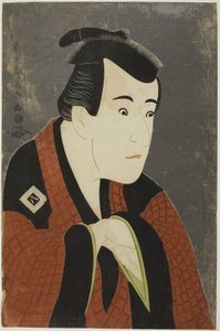 田辺文蔵役の三代目市川弥蔵 作： Toshusai Sharaku