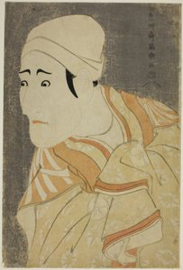 駕籠かき「うぐいすの次郎作」役の八代目森田寛也さん 作： Toshusai Sharaku