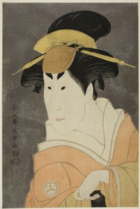 俳優・二代目大佐川常世 一平の姉・おさん役 作： Toshusai Sharaku