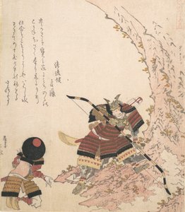 版画、19世紀。 作： Totoya Hokkei