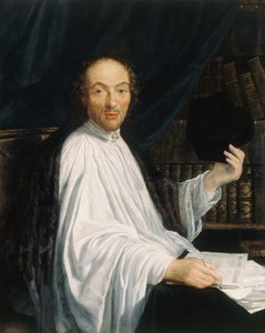 詩人ジャン=バティスト・ド・サントゥイユの肖像画（1630～1697年、1665～1670年）。 作： Toussain Dumée
