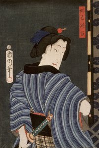 妲己のお百役の市村家橘IV 作： 豊原国周