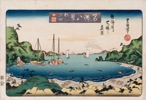 帰りの金沢」シリーズ「名所八景」 作： Toyokuni II