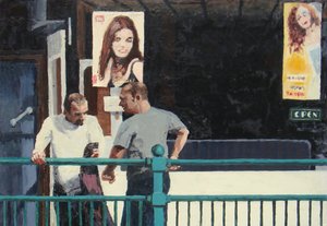 会話, 2006 (油彩・板)