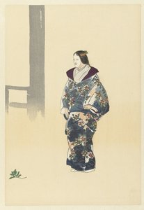 ノープレイ朝長の俳優 能楽朝長の役者 朝長（オブジェクトのタイトル） 能楽百演（シリーズタイトル） 能楽百番 作： Tsukioka Kogyo