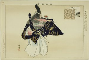 連載「能楽図絵」より 地所 作： Tsukioka Kogyo