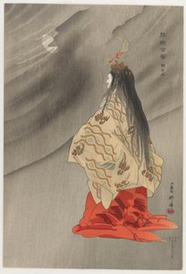 能百戯』シリーズより「雪関 作： Tsukioka Kogyo