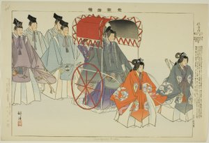 住吉モード 「能楽図絵」より 作： Tsukioka Kogyo