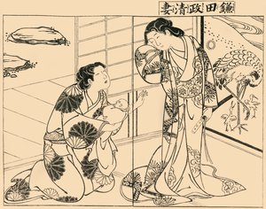 鎌田正紀夫妻、1757年、1924年。