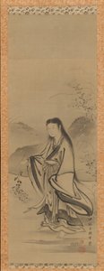 菊時童菊の少年、18世紀。