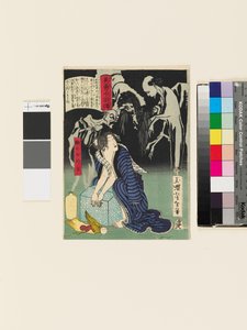 静野目お百という女 作： 月岡芳年