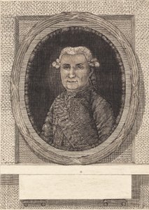 Ove Høegh-Guldberg の未完成の肖像画 作： Ubekendt dansk sidste halvdel af 1700 tallet