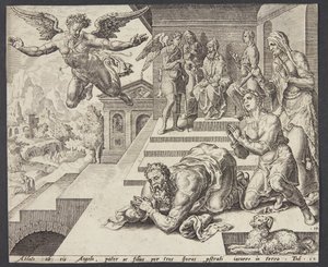 天使の出発 作： Ubekendt efter Maarten van Heemskerck