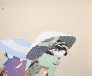 大きな雪の結晶 作： Uemura Shoen