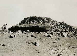 スーダン、ゴズ・レゲブ地方の遺跡、ウーゴ・モンネレ・ド・ヴィラール撮影、1925年頃