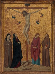 はりつけ、約。 1315-20。 作： Ugolino da Siena